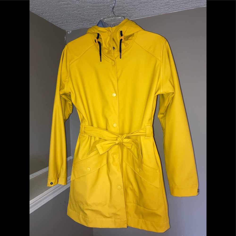 Helly Hansen yellow raincoat